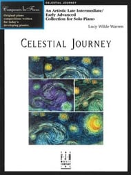 Celestial Journey-Intermediate/Adv piano sheet music cover Thumbnail